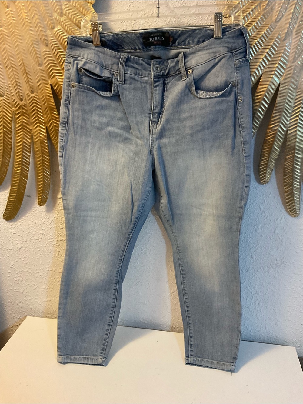 Torrid Premium Bombshell Skinny Jeans High‎ Rise Stretch 12xs extra short